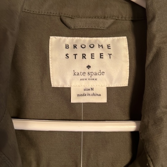 Kate Spade Ruffle Military Jacket - Picture 5 of 8